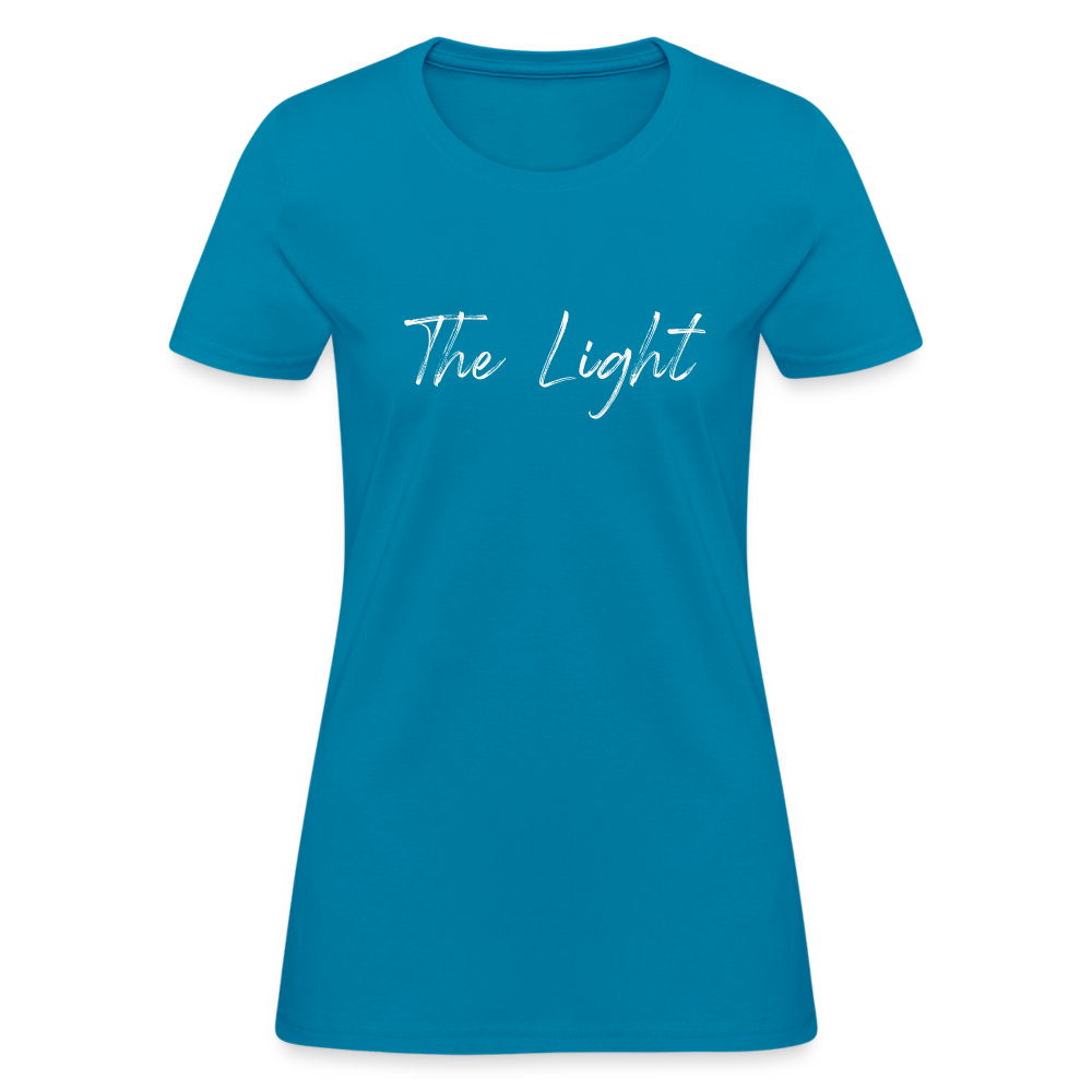 Buy Geisha "The Light" Women's T-Shirt - turquoise