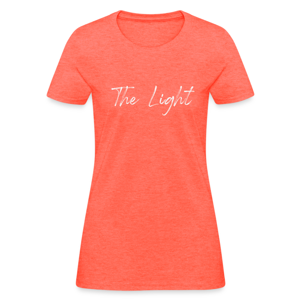 Buy Geisha "The Light" Women's T-Shirt - heather coral