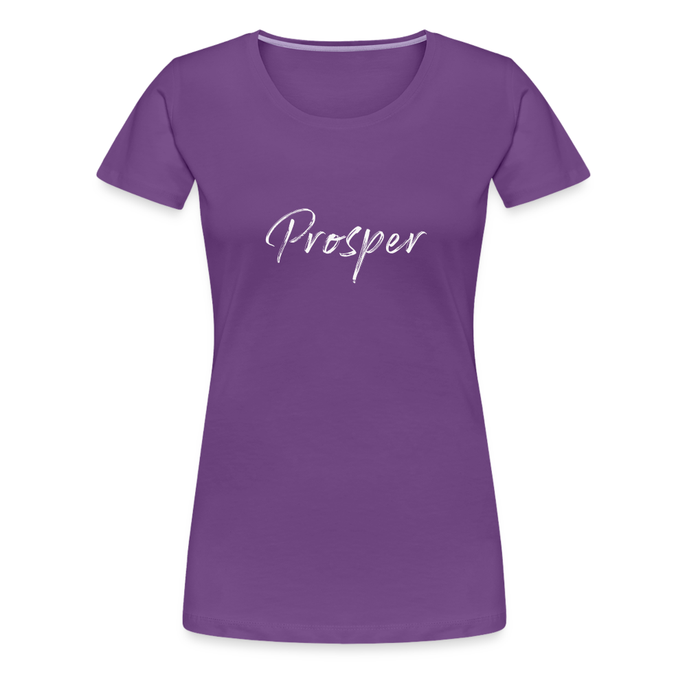 Buy Geisha "Prosper" Women’s Premium T-Shirt - purple