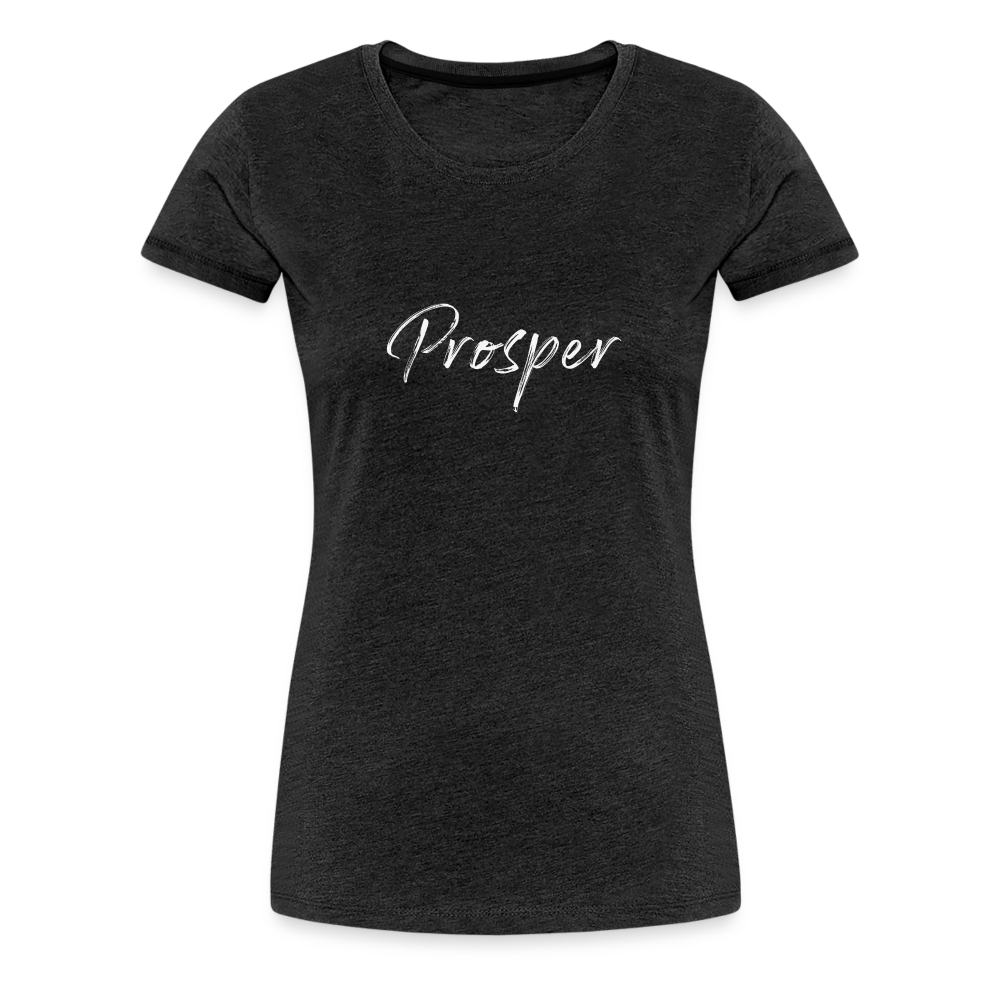 Buy Geisha "Prosper" Women’s Premium T-Shirt - charcoal grey